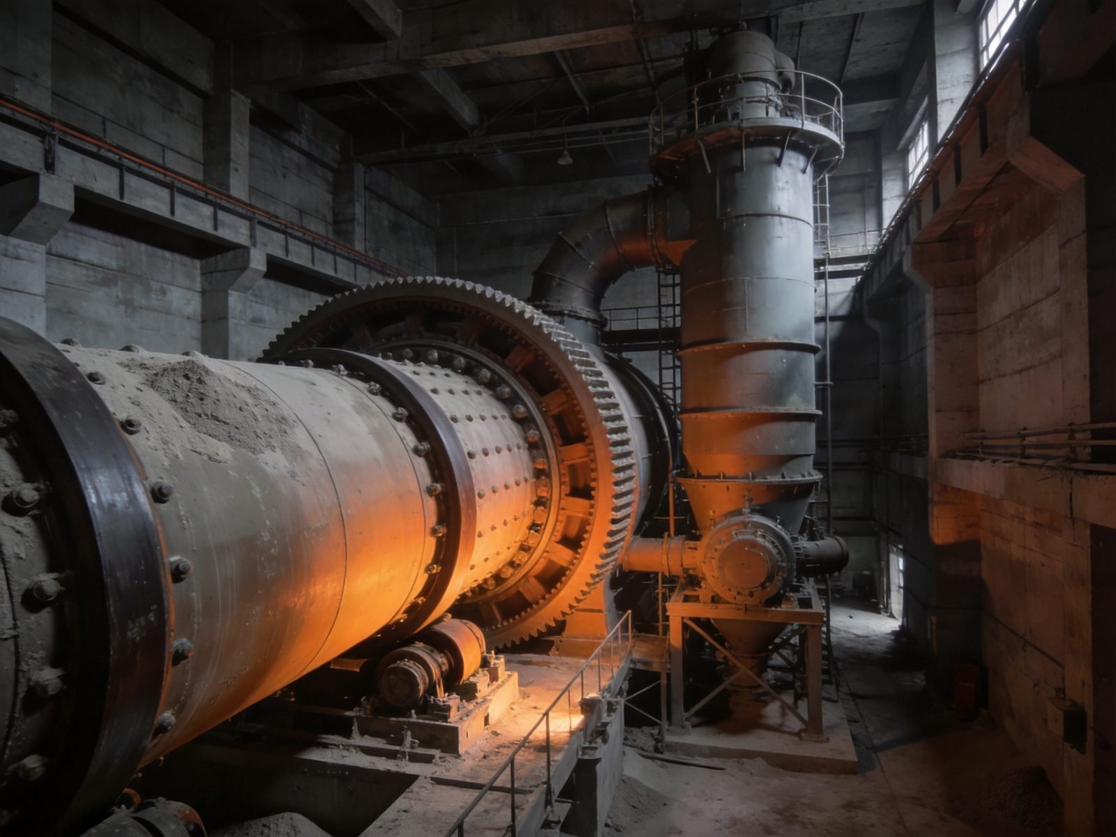Cement grinding aid dosing at a cement ball mill